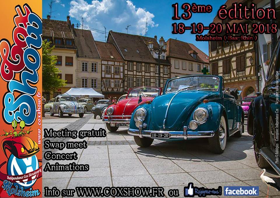 Meeting VW Cox Show Molsheim
